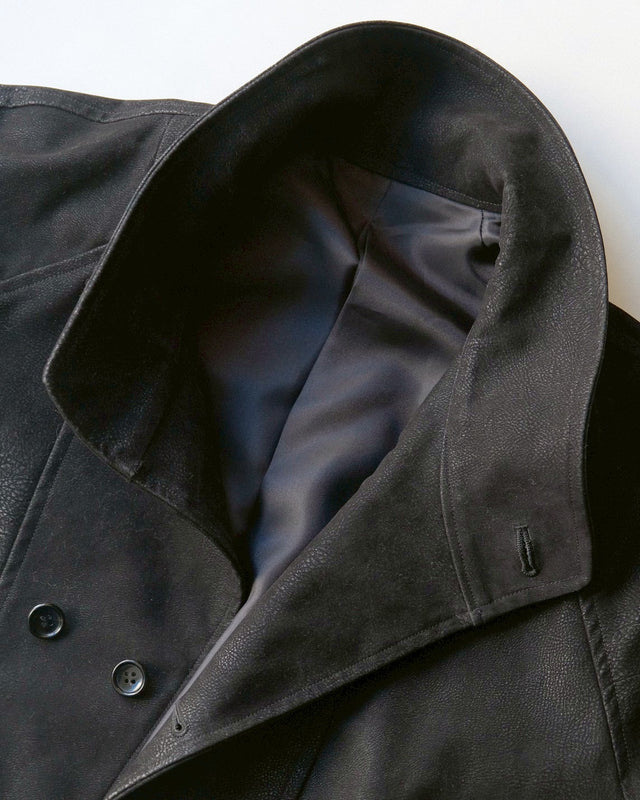 MSTRSKN Trench Half Coat / Black
