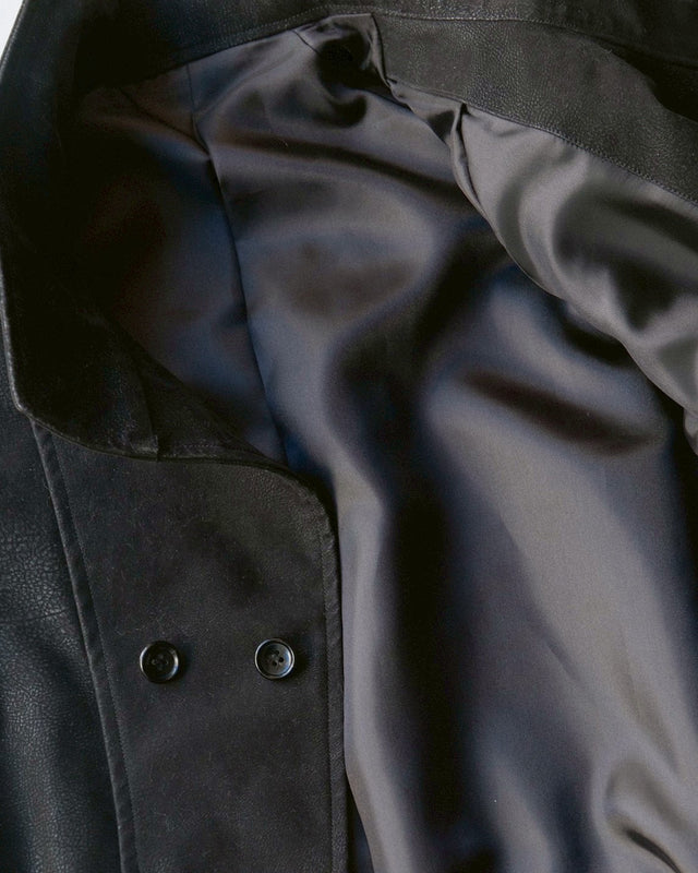 MSTRSKN Trench Half Coat / Black