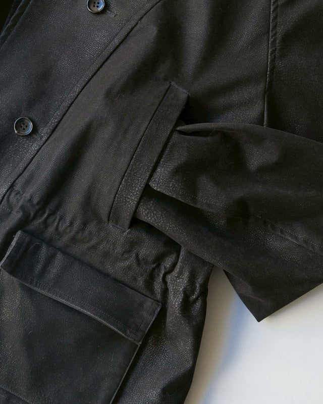 MSTRSKN Trench Half Coat / Black