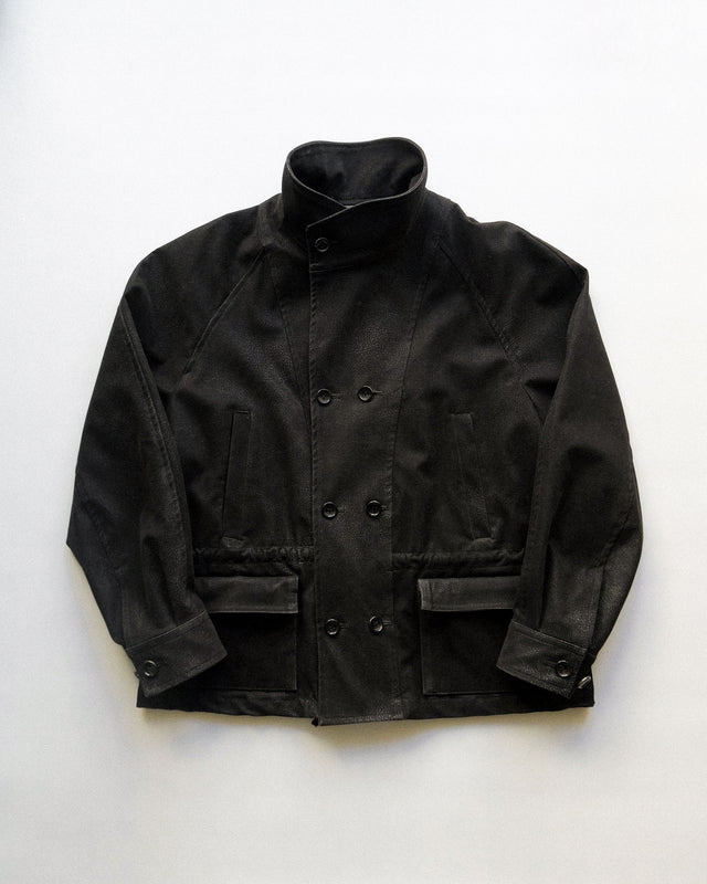 MSTRSKN Trench Half Coat / Black