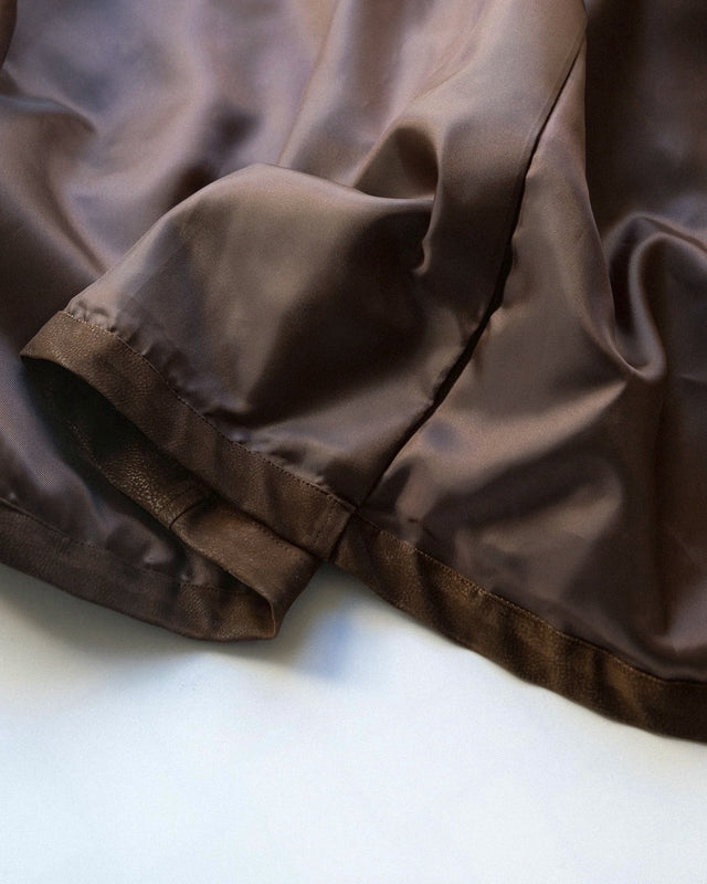 MSTRSKN Trench Half Coat / Brown