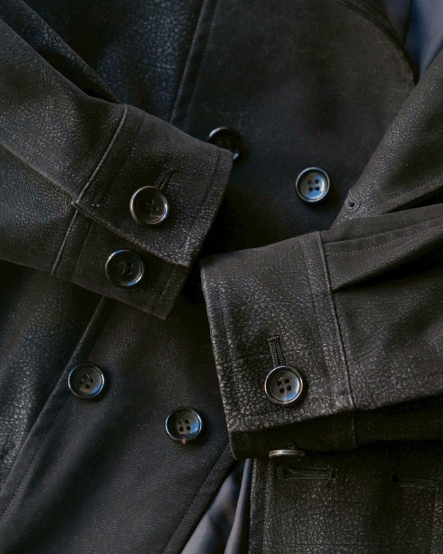 MSTRSKN Trench Half Coat / Black