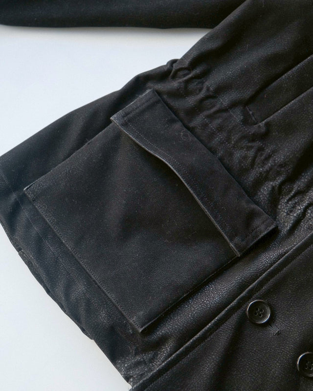 MSTRSKN Trench Half Coat / Black