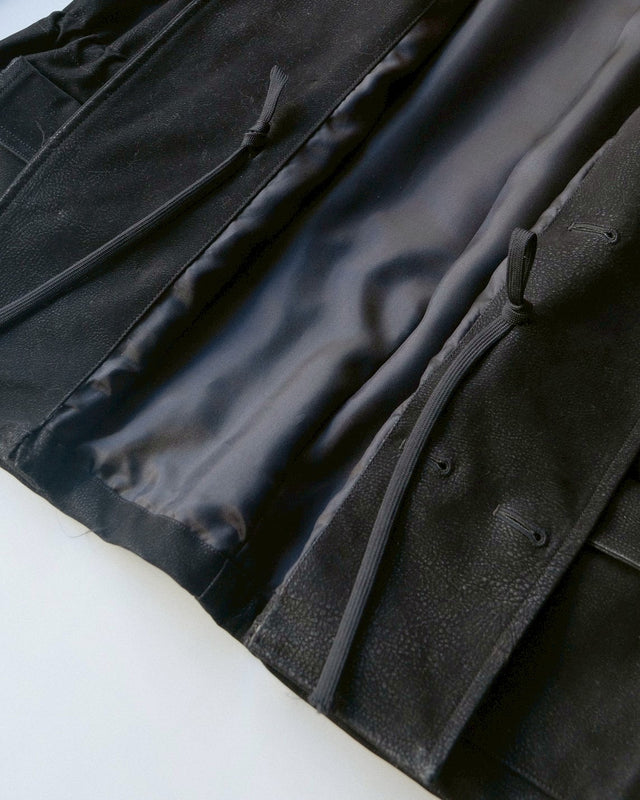 MSTRSKN Trench Half Coat / Black