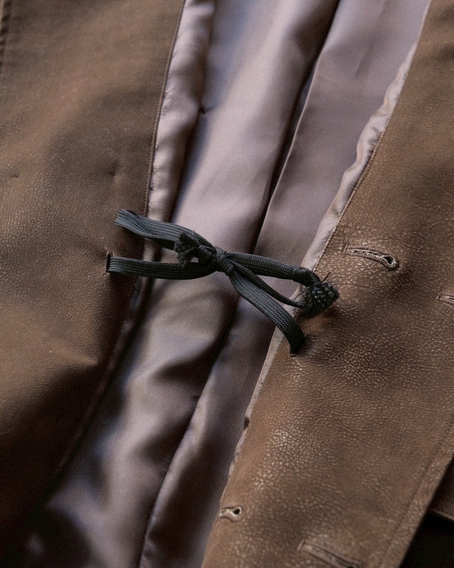 MSTRSKN Trench Half Coat / Brown
