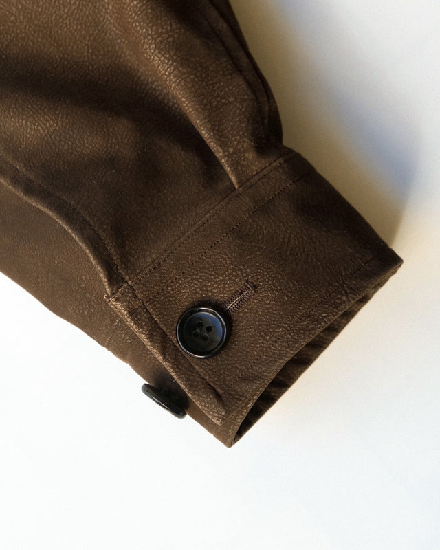 MSTRSKN Trench Half Coat / Brown